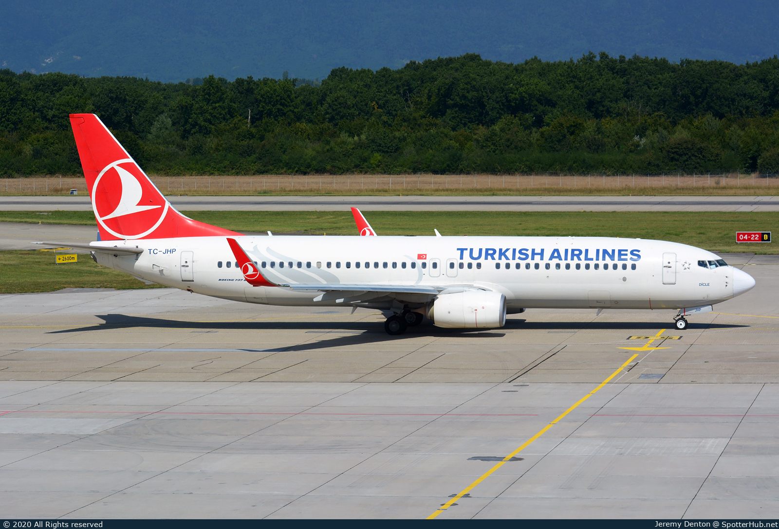 Photo of TC-JHP - Boeing 737-8F2 operated by Turkish Airlines