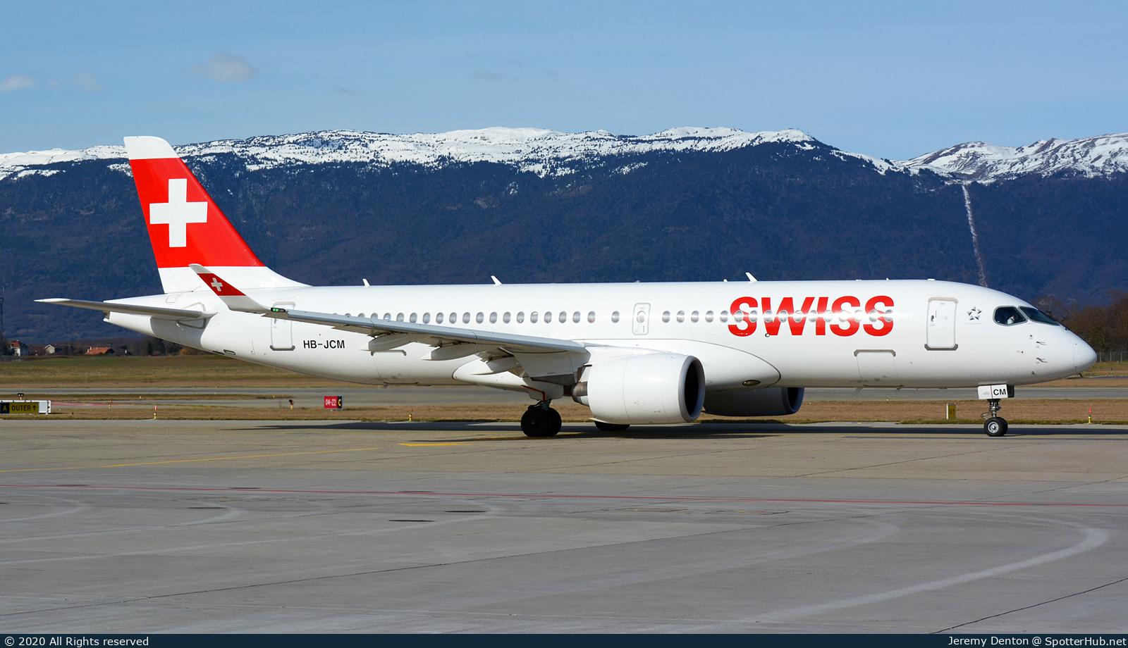 Photo of HB-JCM - Airbus A220-300 operated by Swiss International Air Lines