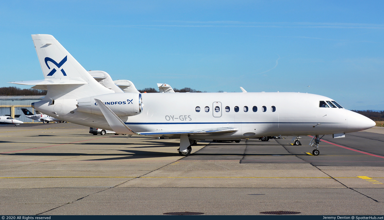 Photo of OY-GFS - Dassault Falcon 2000LXS operated by Air Alsie
