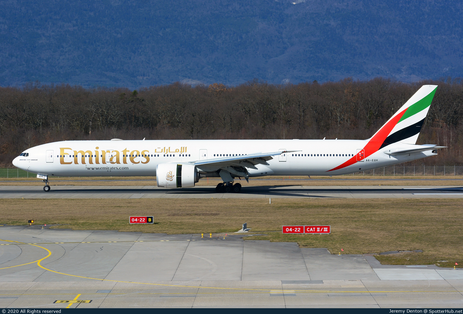 Photo of A6-EQH - Boeing 777-31H(ER) operated by Emirates
