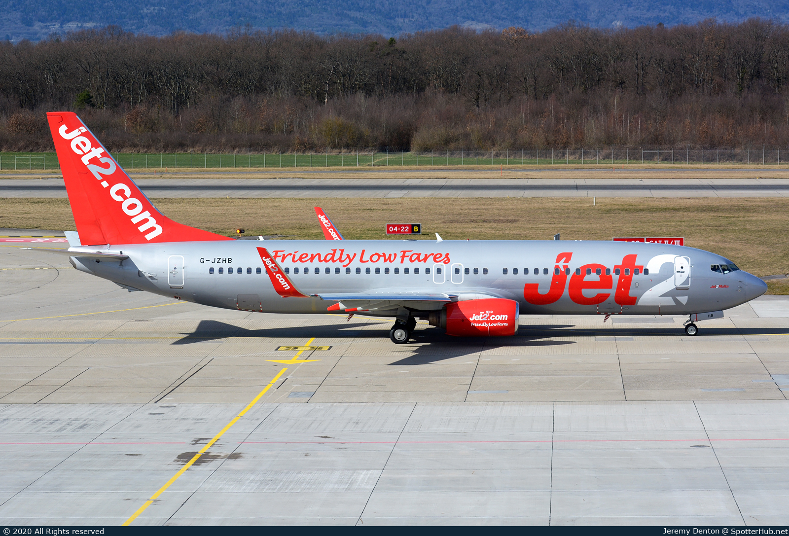 Photo of G-JZHB - Boeing 737-8K5 operated by Jet2