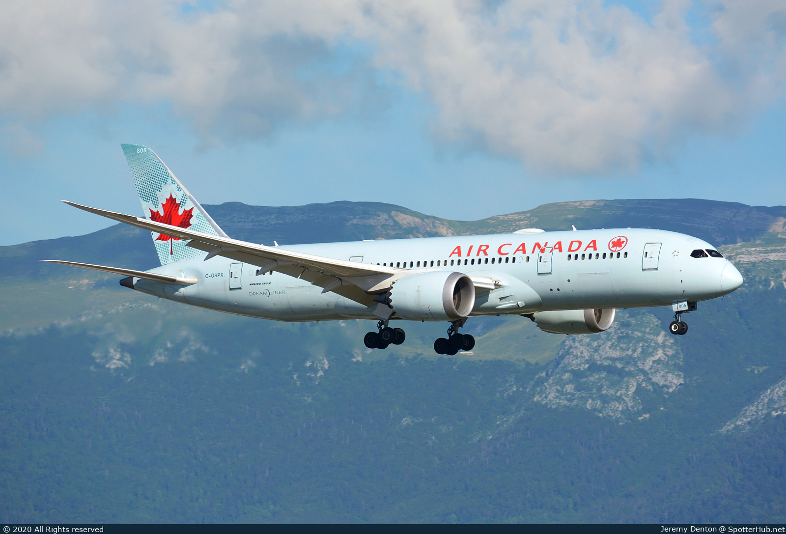 Photo of C-GHPX - Boeing 787-8 Dreamliner operated by Air Canada