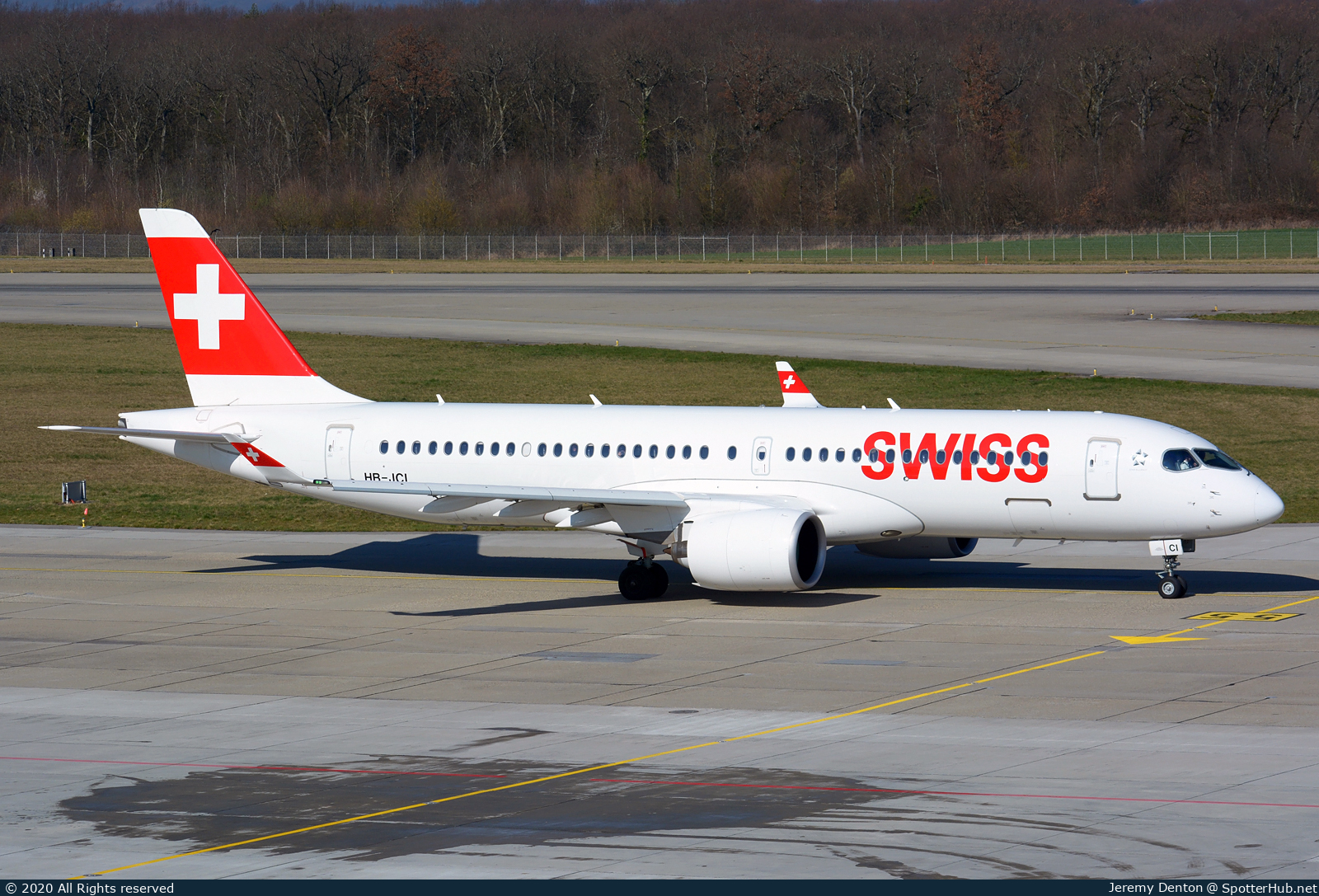 Photo of HB-JCI - Airbus A220-300 operated by Swiss International Air Lines