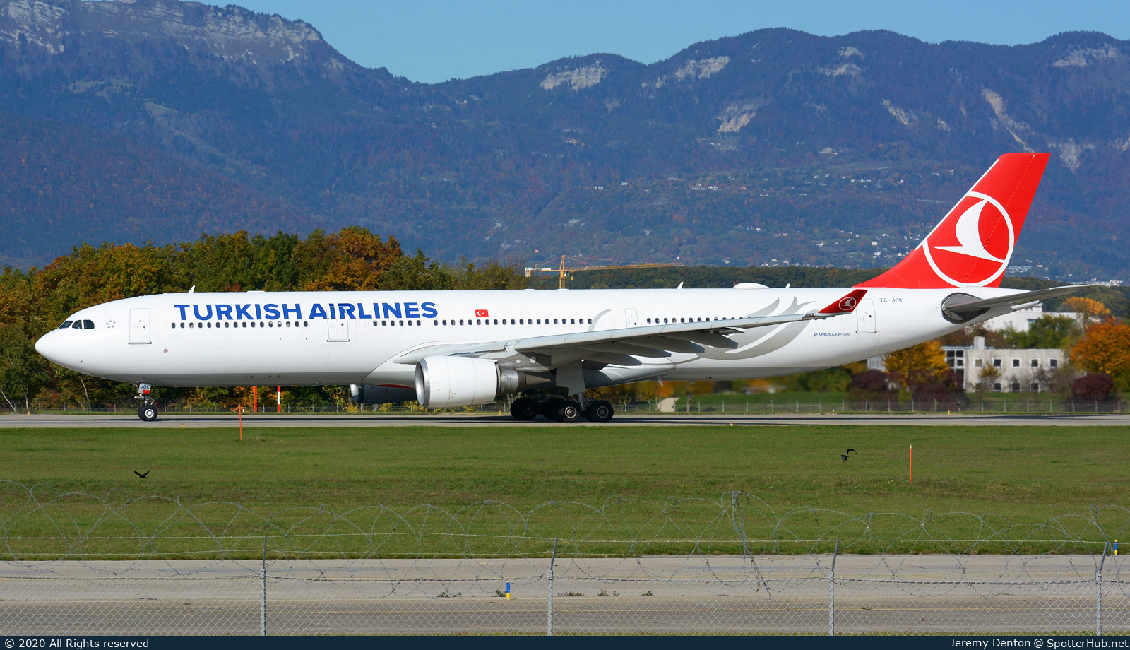 Photo of TC-JOK - Airbus A330-303 operated by Turkish Airlines