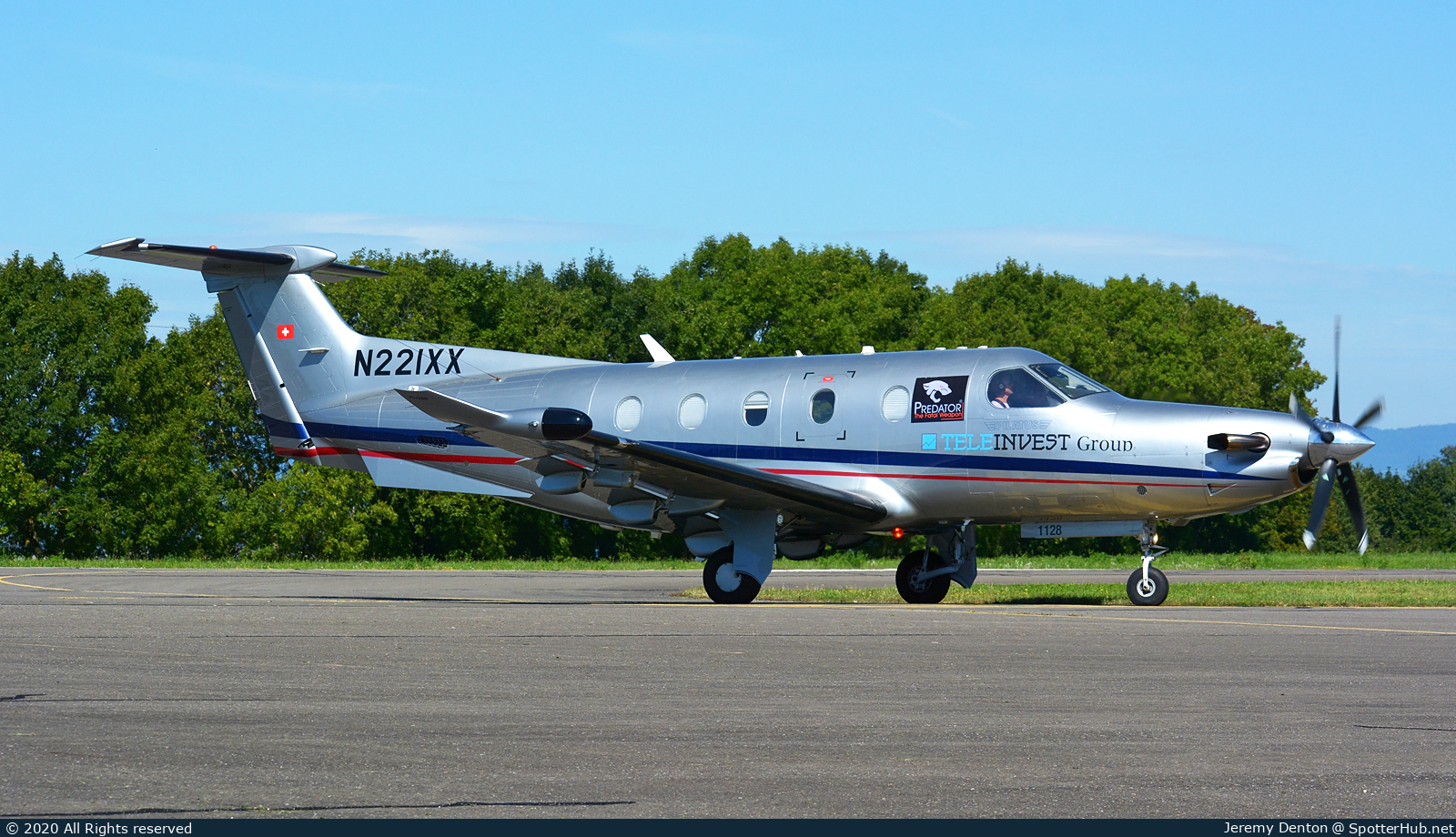 Photo of N221XX - Pilatus PC-12 NG operated by Teleinvest International