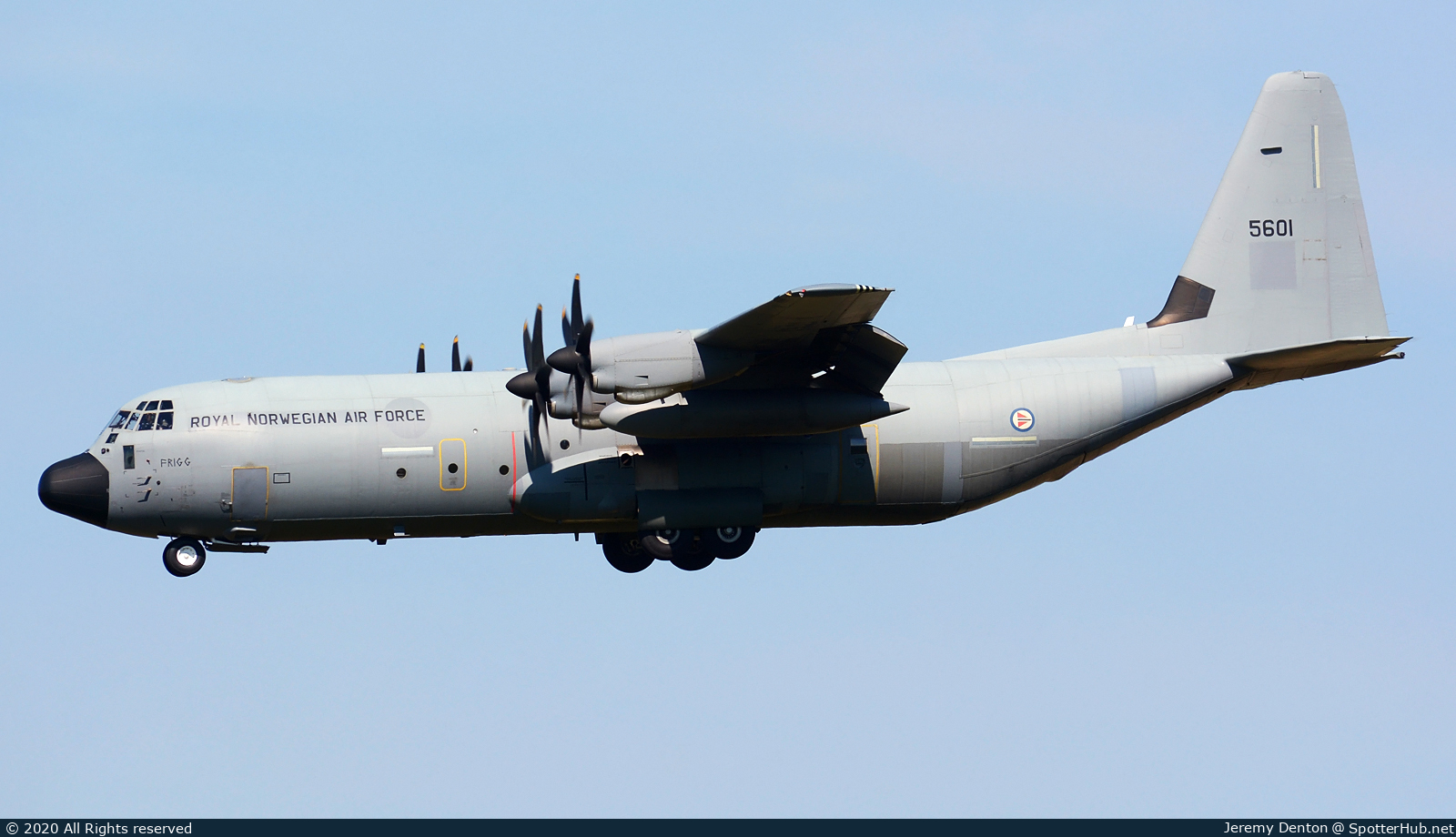 Photo of 5601 - Lockheed Martin C-130J-30 Super Hercules operated by Royal Norwegian Air Force