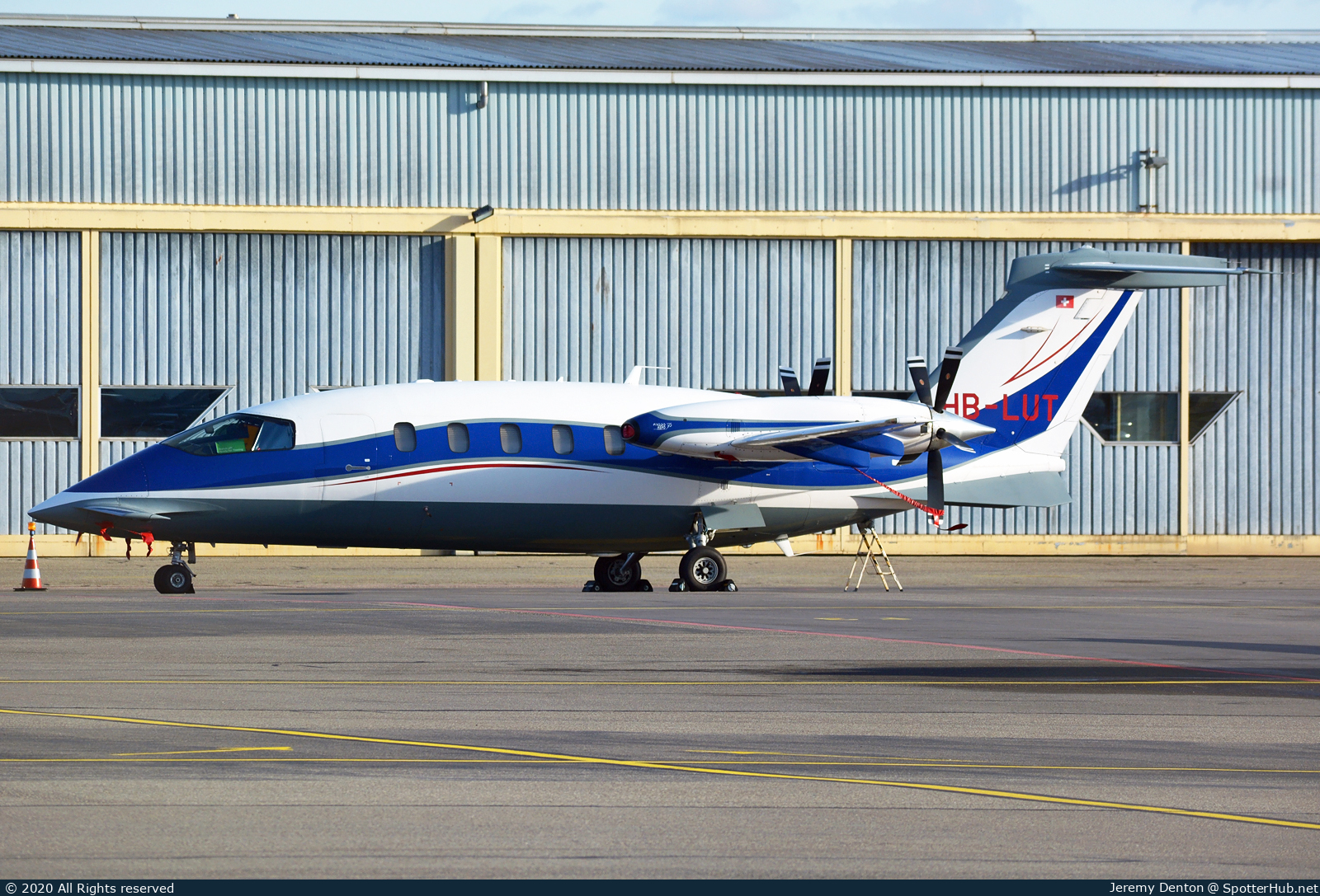Photo of HB-LUT - Piaggio P.180 Avanti II operated by Private