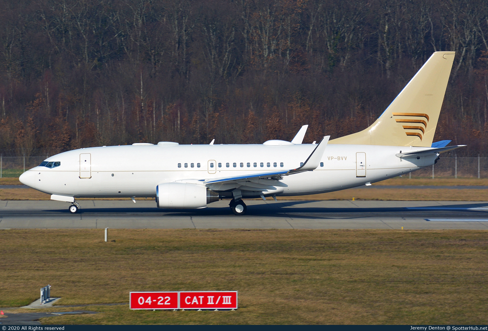 Photo of VP-BVV - Boeing 737-73U(BBJ) operated by GainJet Ireland