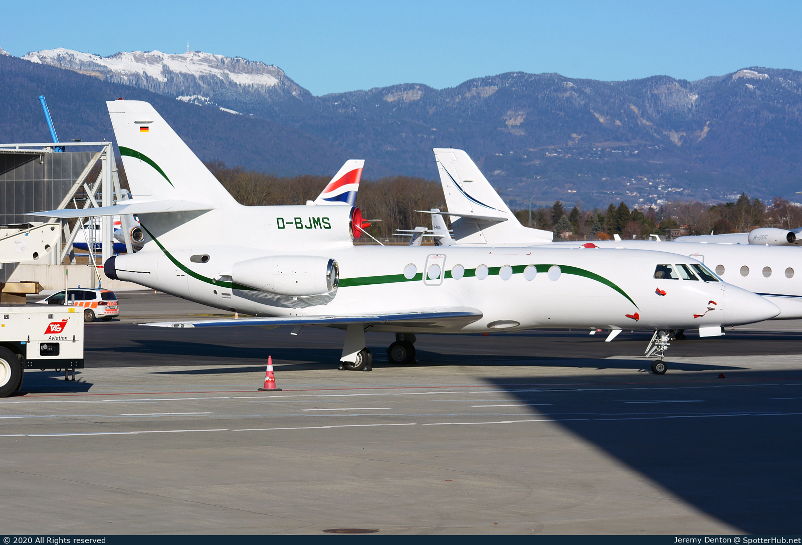 Photo of D-BJMS - Dassault Falcon 50EX operated by Pro Jet