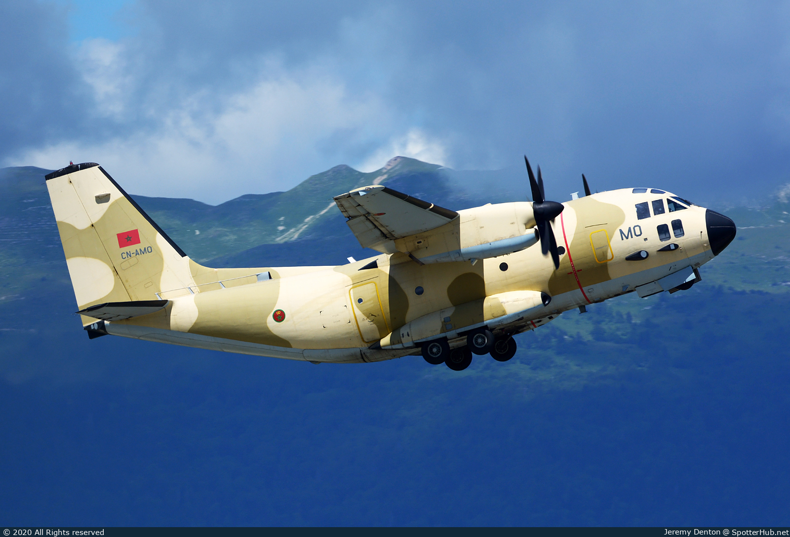 Photo of CN-AMO - Alenia C-27J Spartan operated by Royal Moroccan Air Force