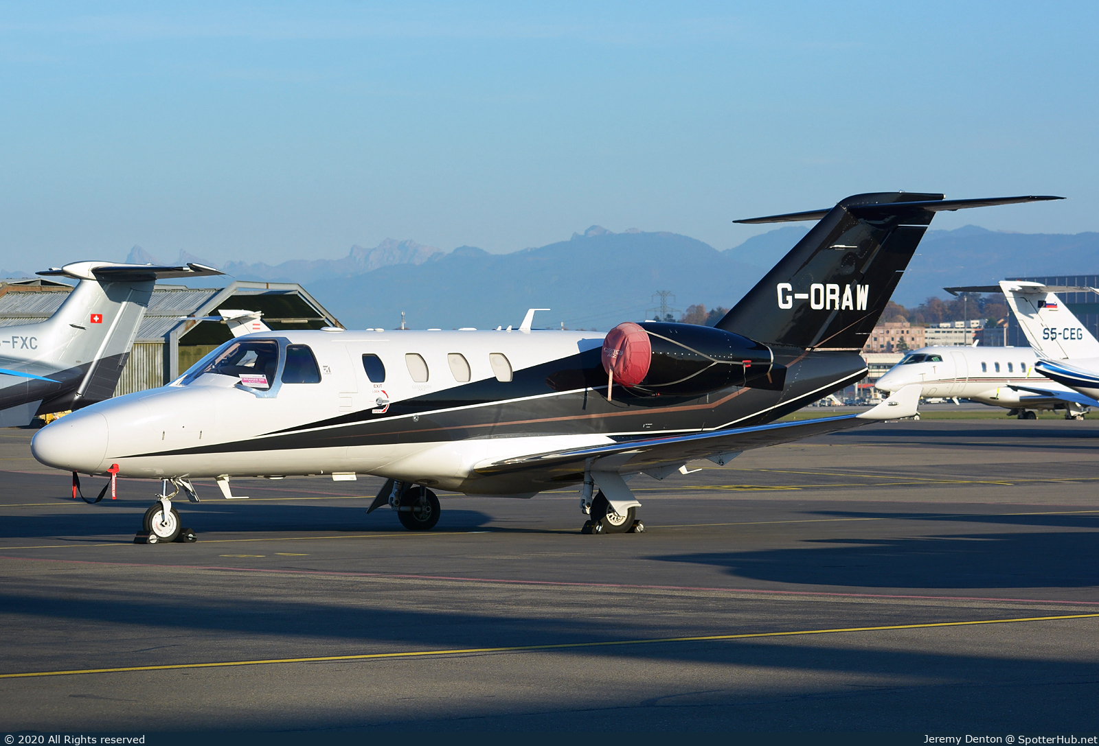 Photo of G-ORAW - Cessna 525 Citation M2 operated by Catreus