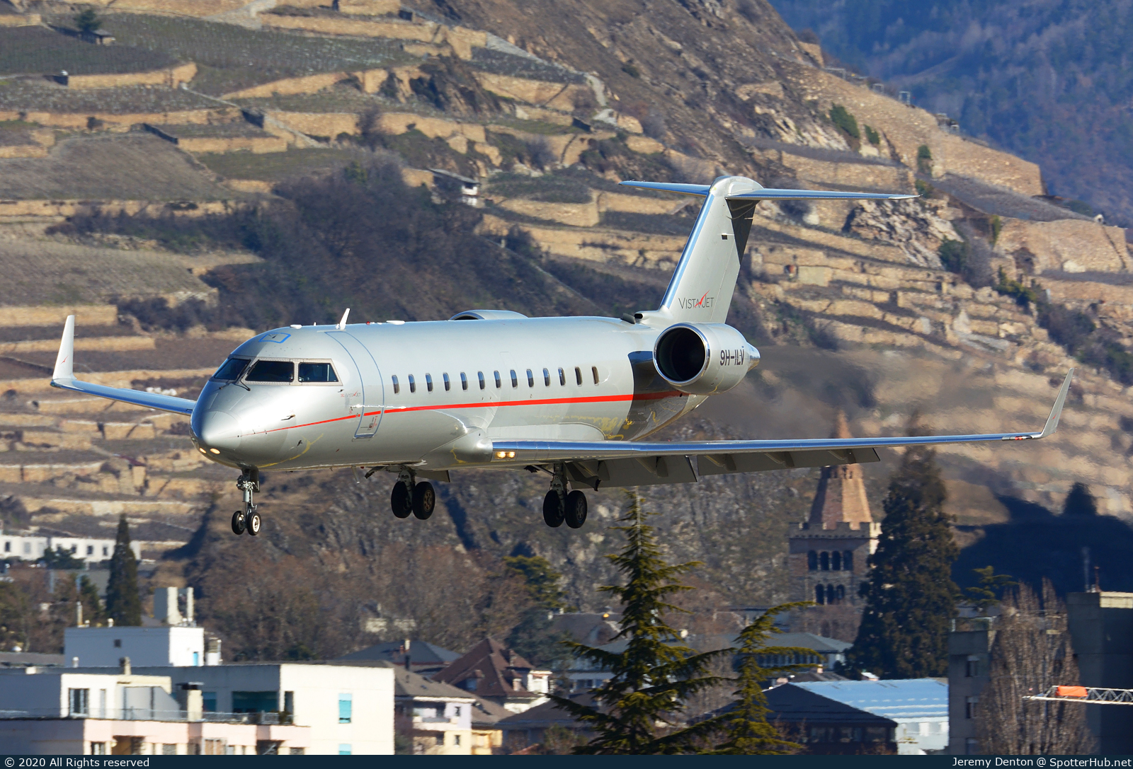 Photo of 9H-ILV - Bombardier Challenger 850 operated by VistaJet