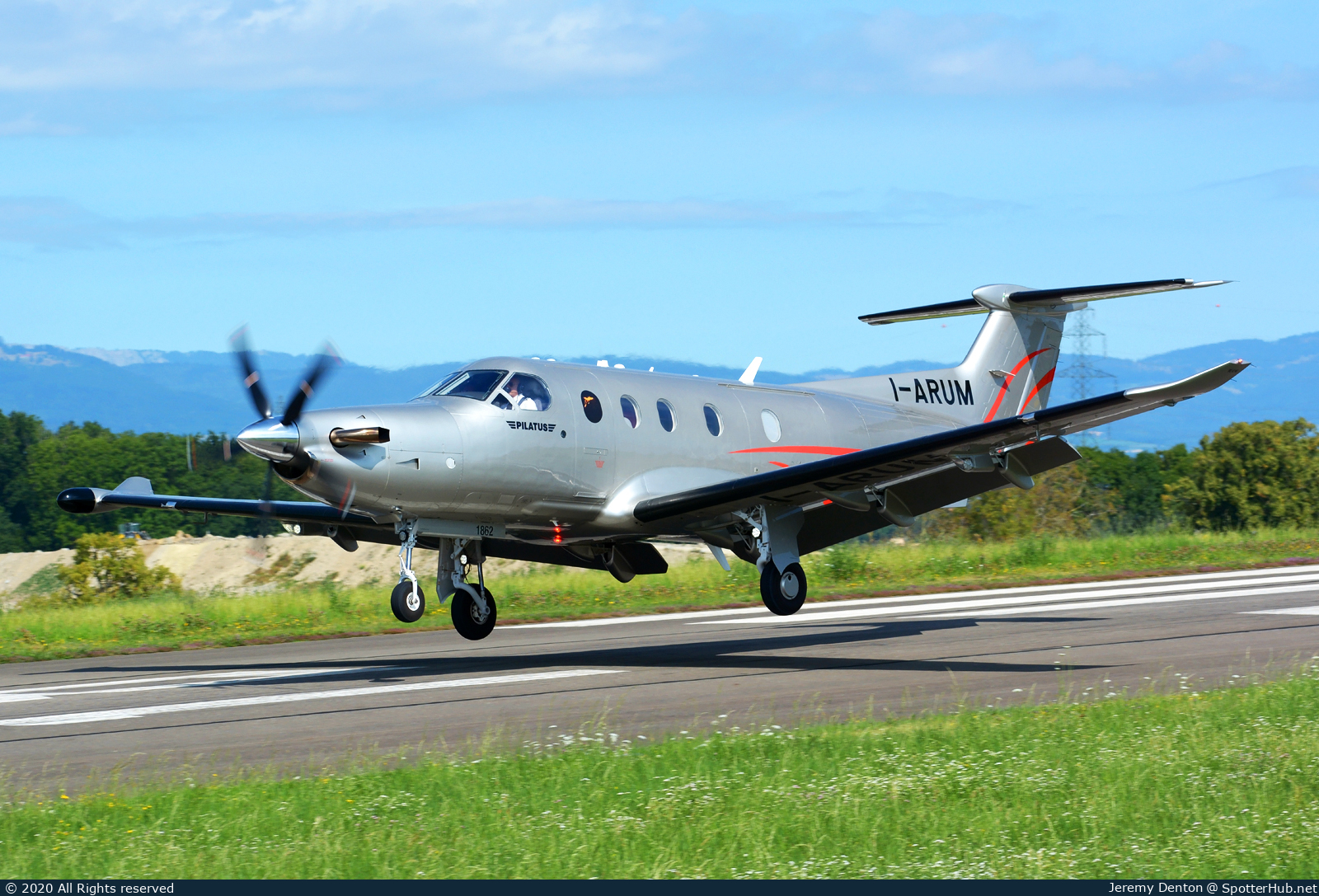 Photo of I-ARUM - Pilatus PC-12 NG operated by Private