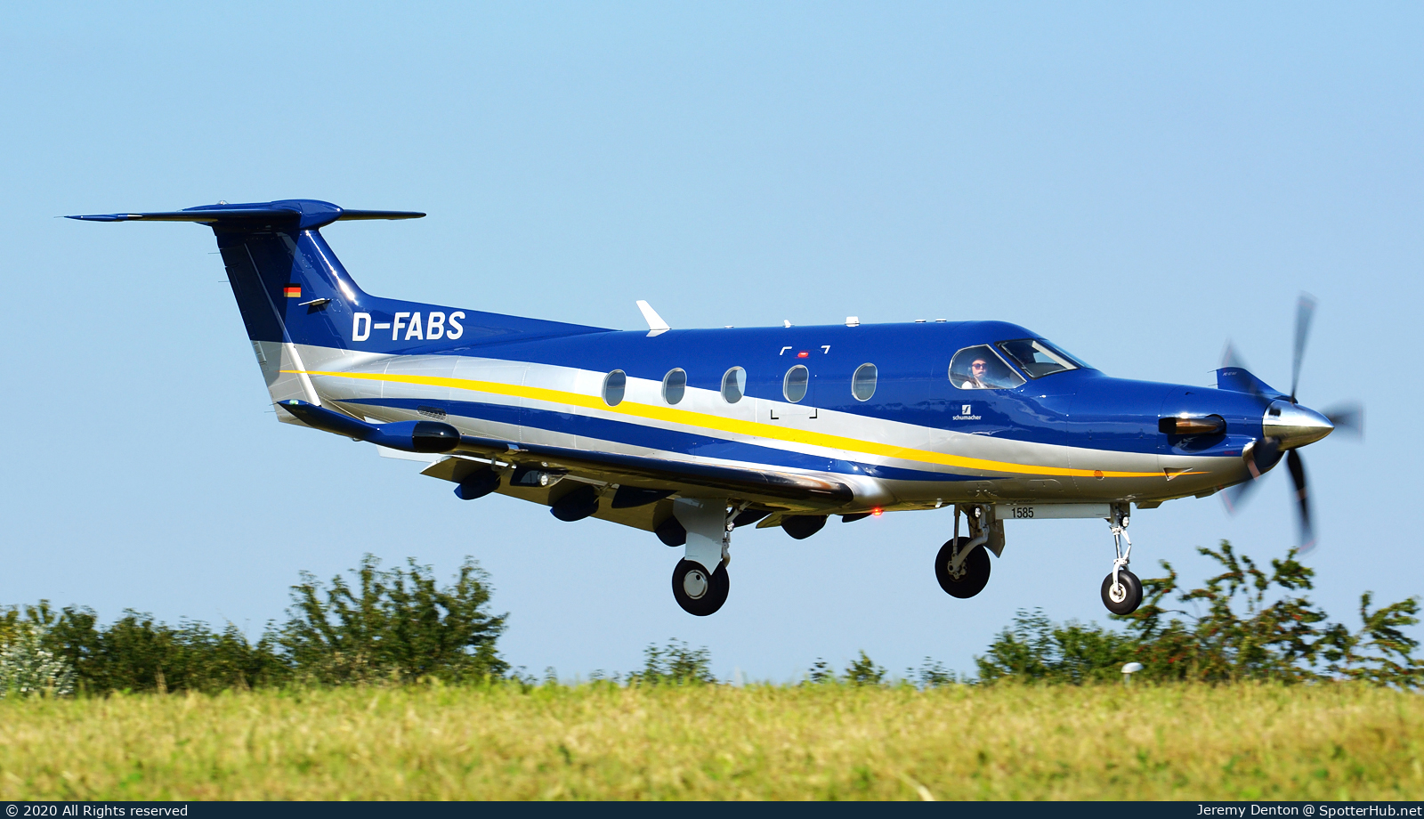 Photo of D-FABS - Pilatus PC-12 NG operated by Private