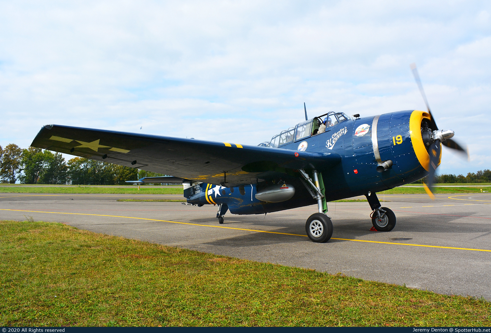 Photo of HB-RDG - Grumman TBM-3E Avenger operated by Private