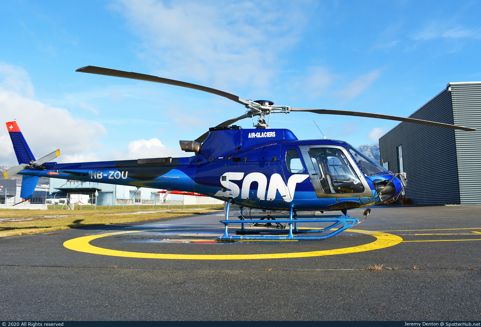 Photo of HB-ZOU - Airbus Helicopters H125 operated by Air Glaciers