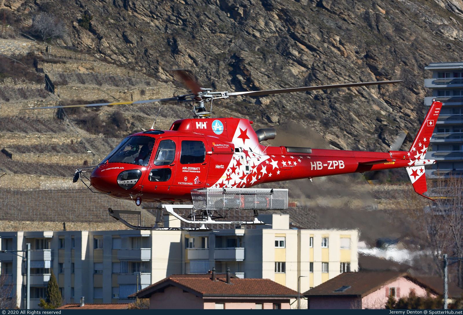 Photo of HB-ZPB - Airbus Helicopters H125 operated by Air Zermatt