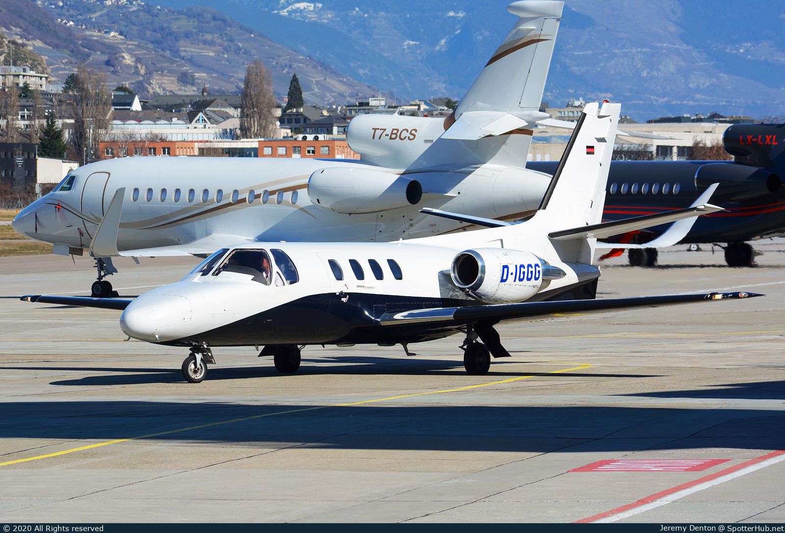 Photo of D-IGGG - Cessna 501 Citation I/SP operated by Private