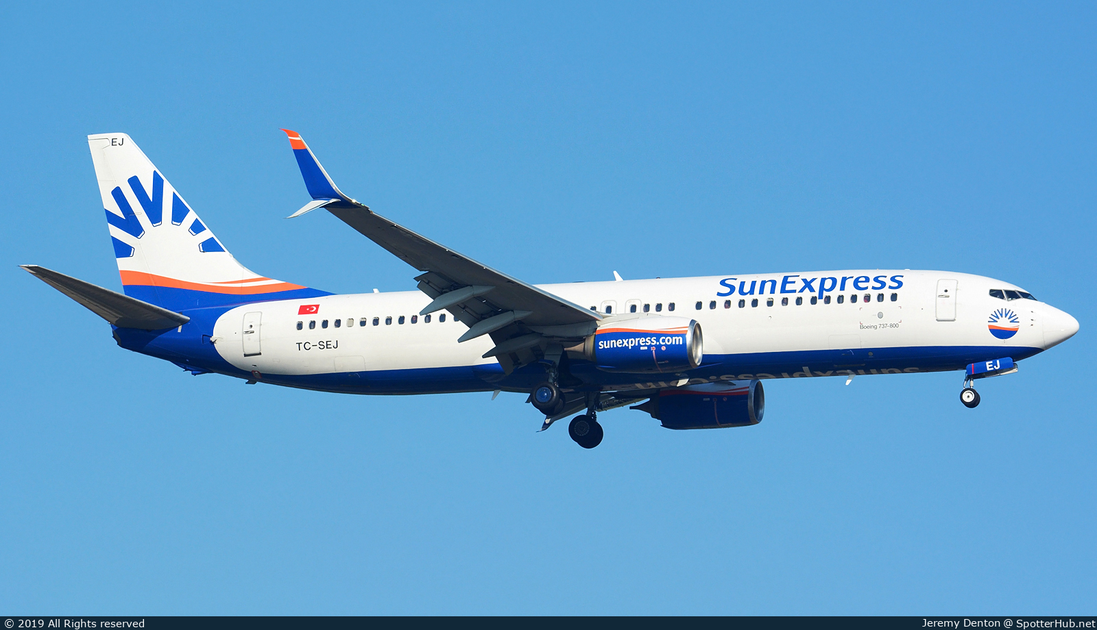 Photo of TC-SEJ - Boeing 737-8HC operated by SunExpress