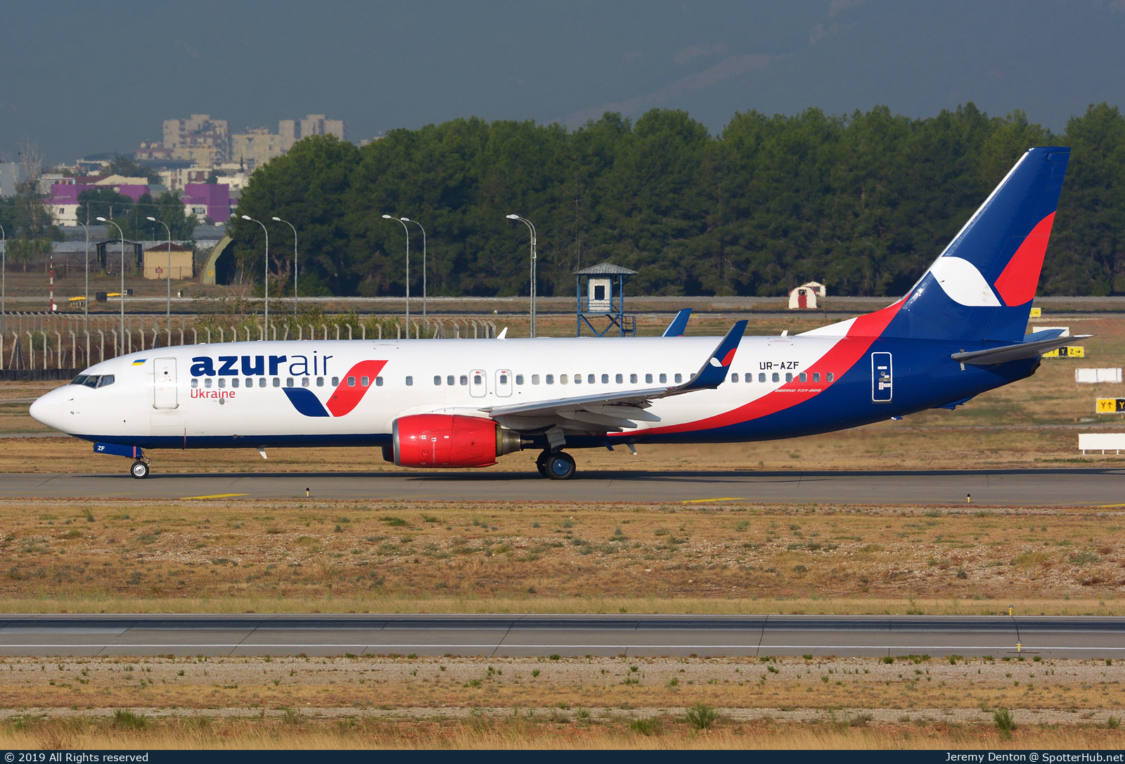 Photo of UR-AZF - Boeing 737-89L operated by Azur Air Ukraine