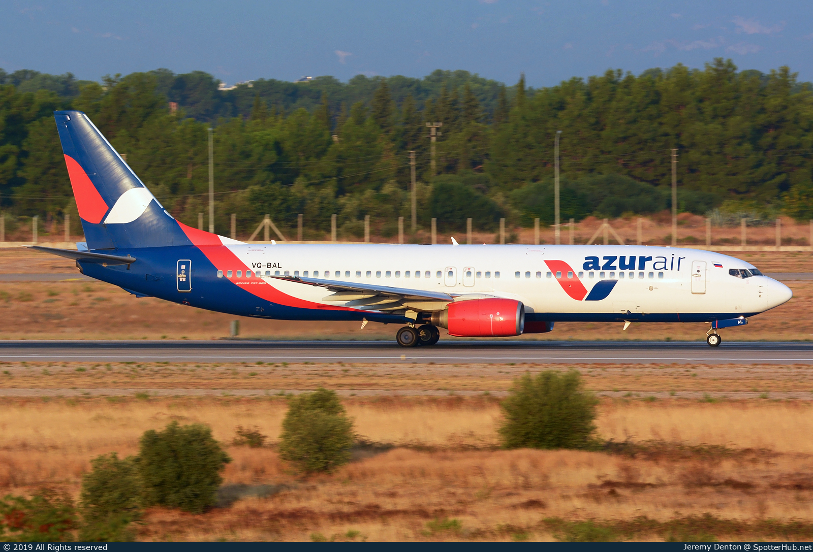 Photo of VQ-BAL - Boeing 737-8Q8 operated by Azur Air