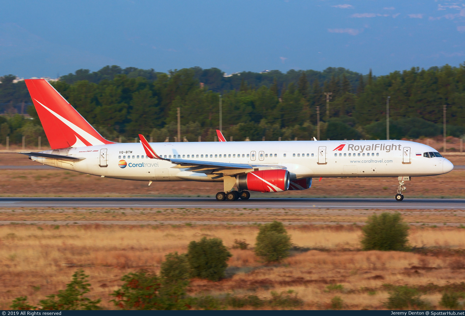 Photo of VQ-BTM - Boeing 757-256 operated by Royal Flight