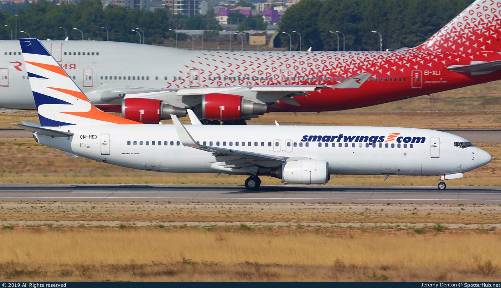 Photo of OM-HEX - Boeing 737-81Q operated by SmartWings (opb AirExplore)