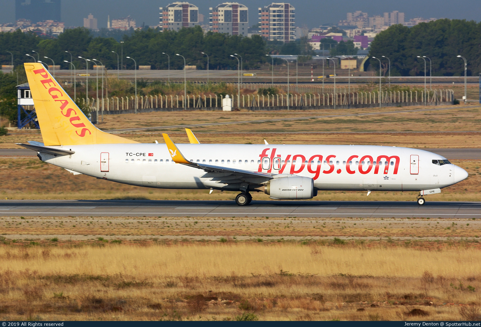 Photo of TC-CPE - Boeing 737-82R operated by Pegasus Airlines