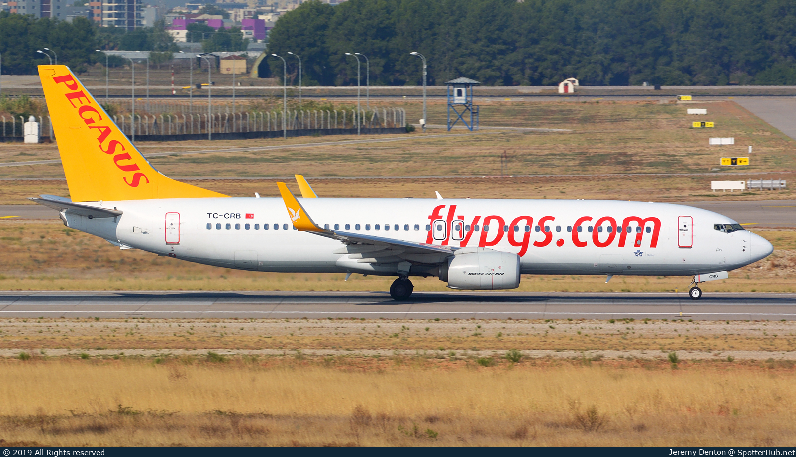 Photo of TC-CRB - Boeing 737-8AL operated by Pegasus Airlines