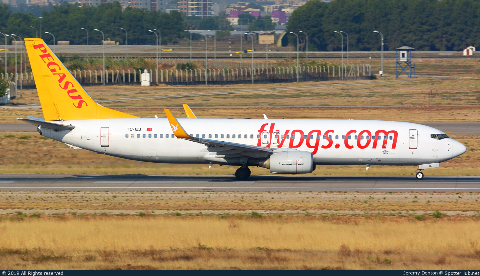 Photo of TC-IZJ - Boeing 737-82R operated by Pegasus Airlines