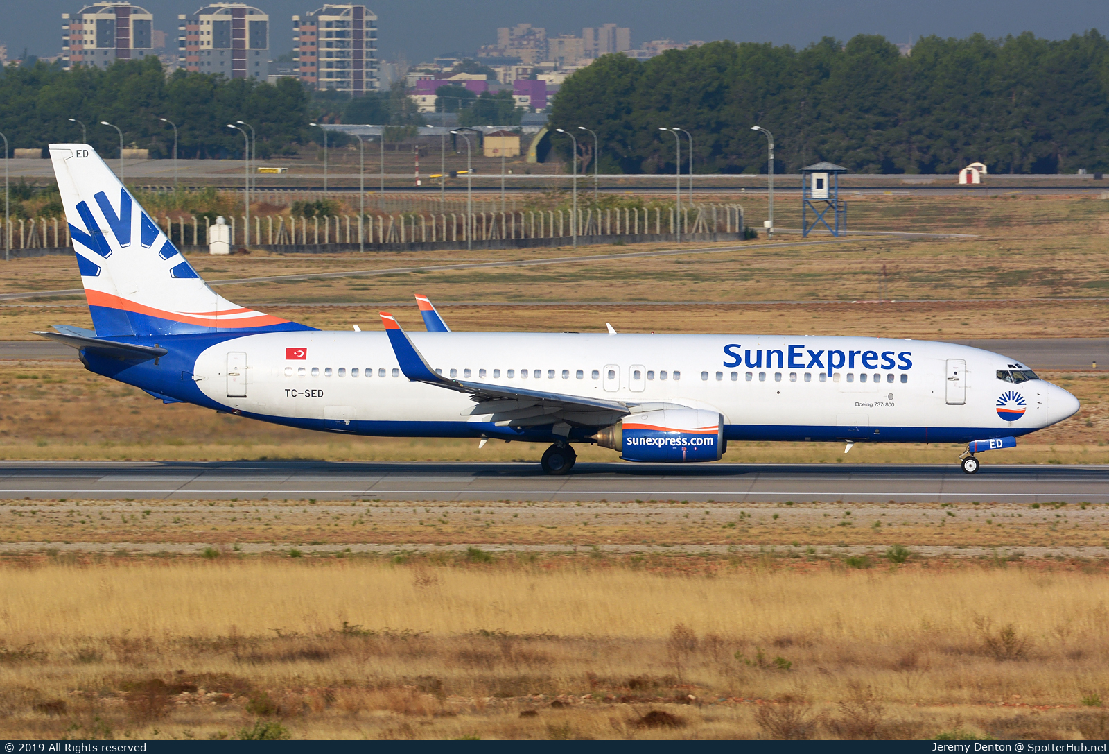 Photo of TC-SED - Boeing 737-8CX operated by SunExpress