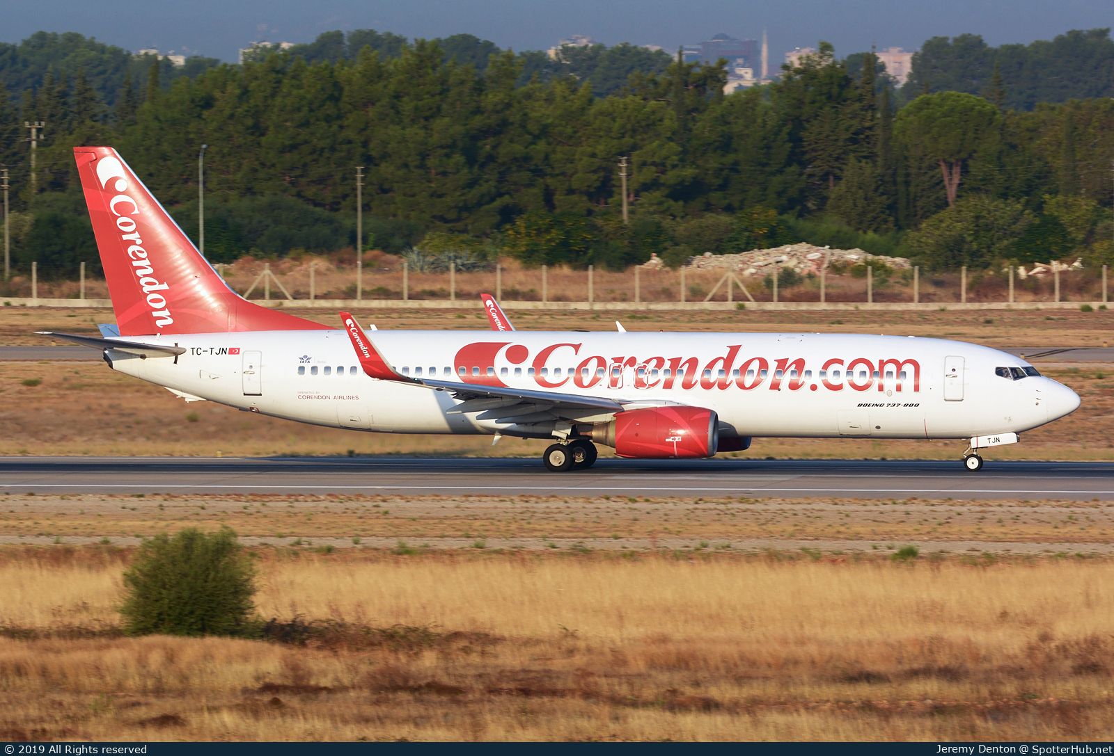 Photo of TC-TJN - Boeing 737-85P operated by Corendon Airlines