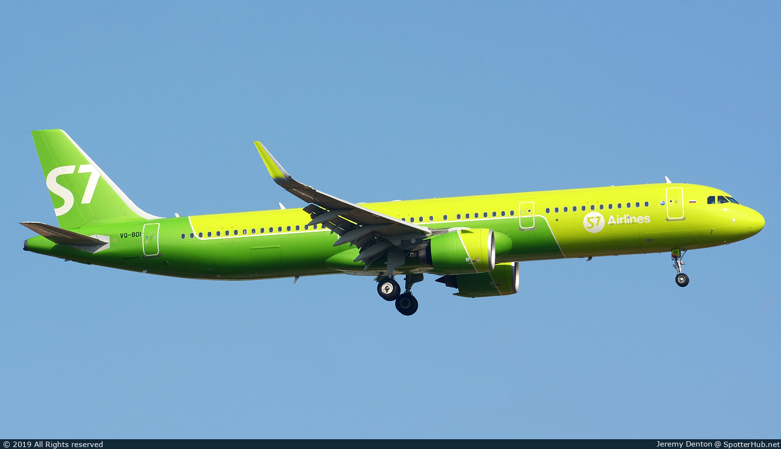 Photo of VQ-BDI - Airbus A321-271N operated by S7 Airlines