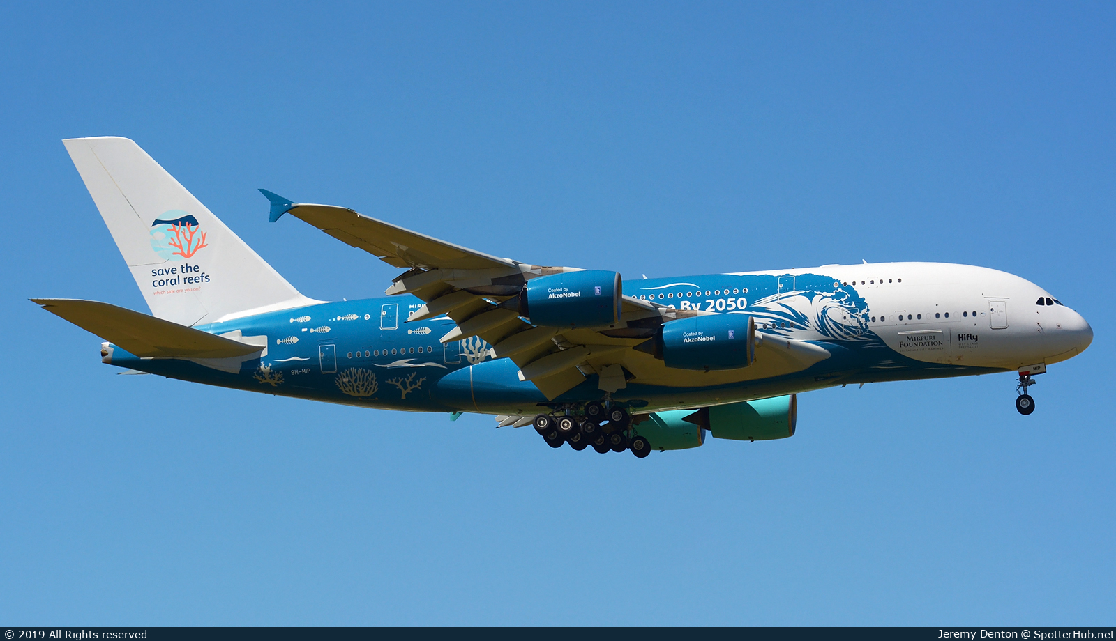 Photo of 9H-MIP - Airbus A380-841 operated by Hi Fly Malta