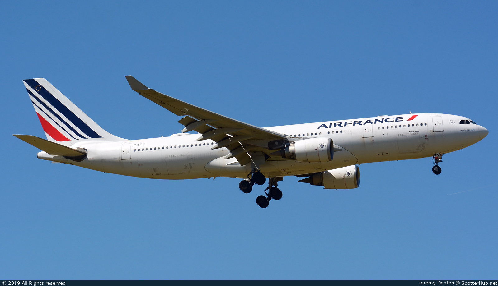 Photo of F-GZCO - Airbus A330-203 operated by Air France