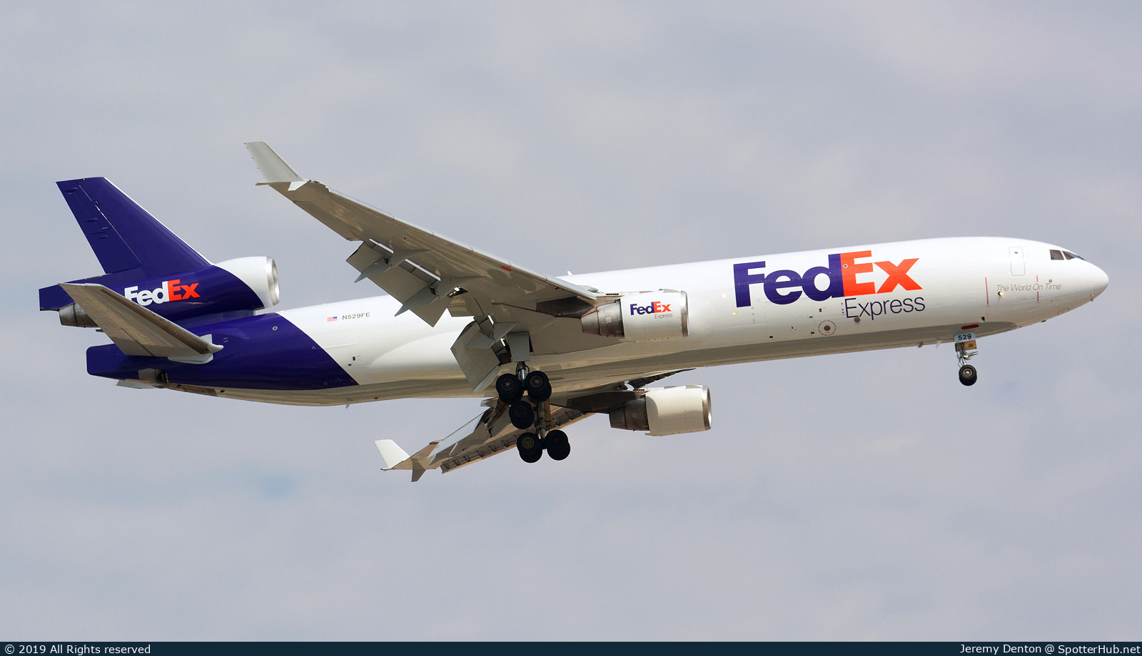 Photo of N529FE - McDonnell Douglas MD-11(F) operated by FedEx