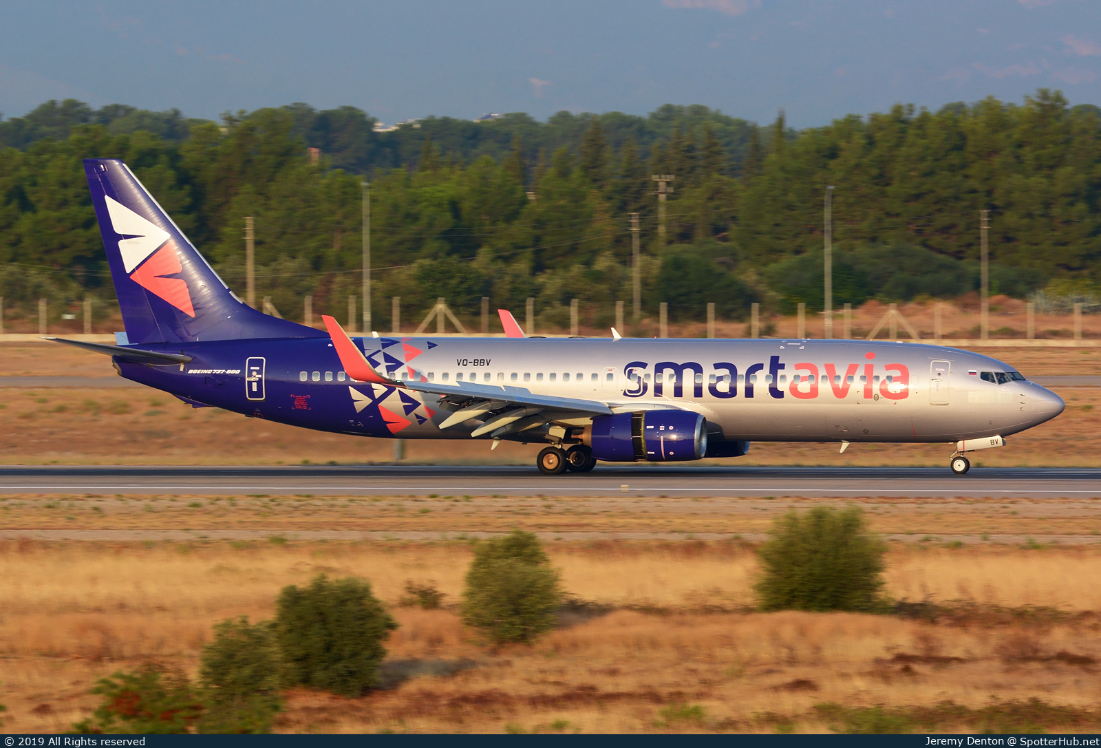Photo of VQ-BBV - Boeing 737-86N operated by Smartavia