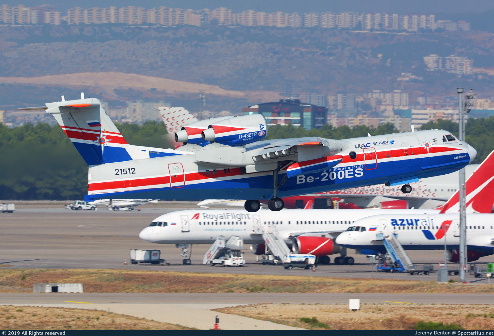 Photo of 21512 - Beriev Be-200ChS Altair operated by Beriev Design Bureau