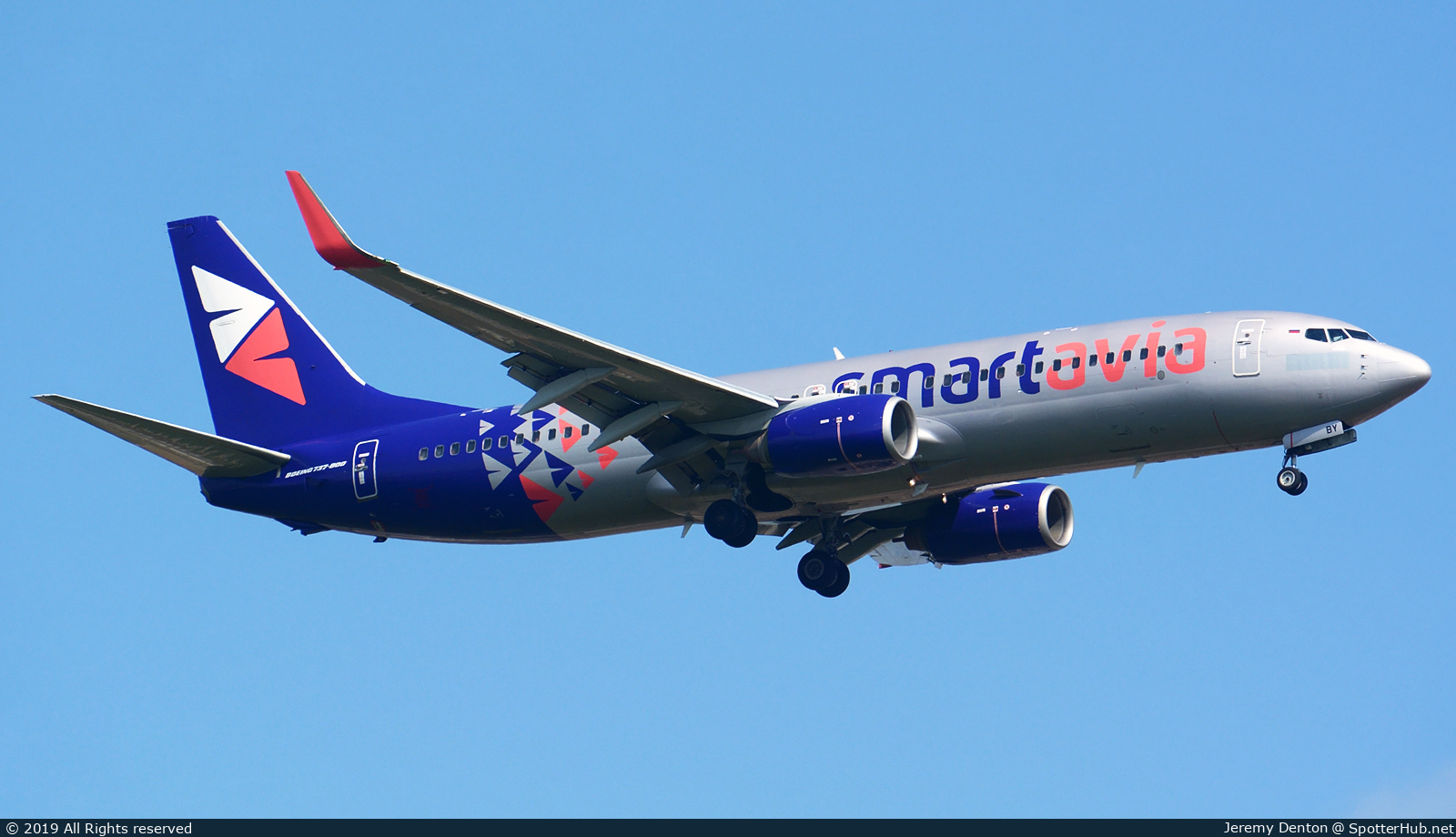 Photo of VQ-BBY - Boeing 737-86N operated by Smartavia