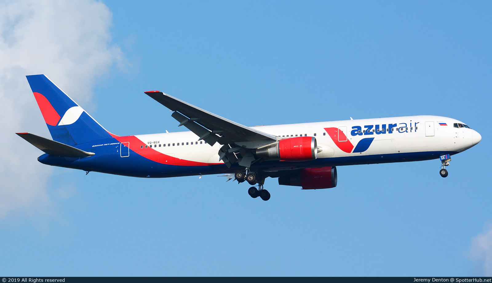 Photo of VQ-BSX - Boeing 767-306(ER) operated by Azur Air