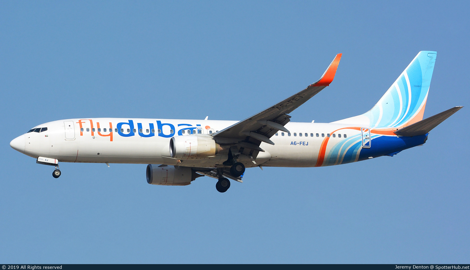 Photo of A6-FEJ - Boeing 737-8KN operated by flydubai