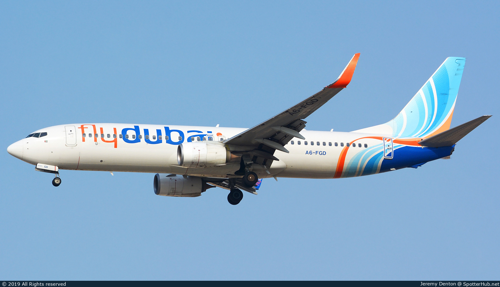 Photo of A6-FGD - Boeing 737-8KN operated by flydubai