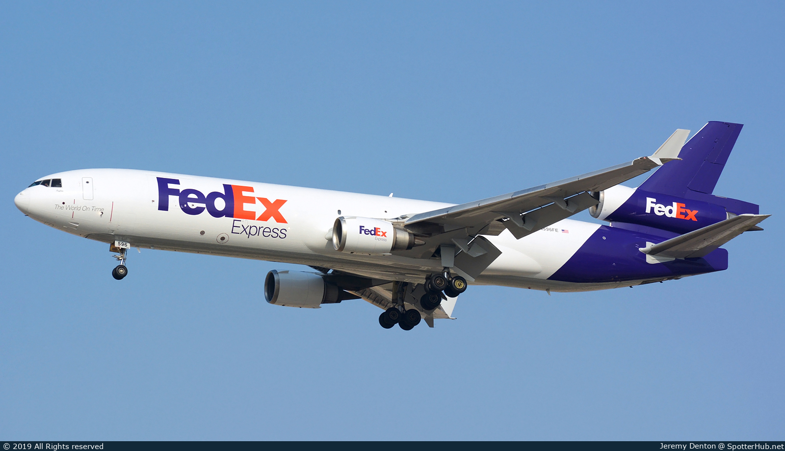 Photo of N596FE - McDonnell Douglas MD-11(F) operated by FedEx