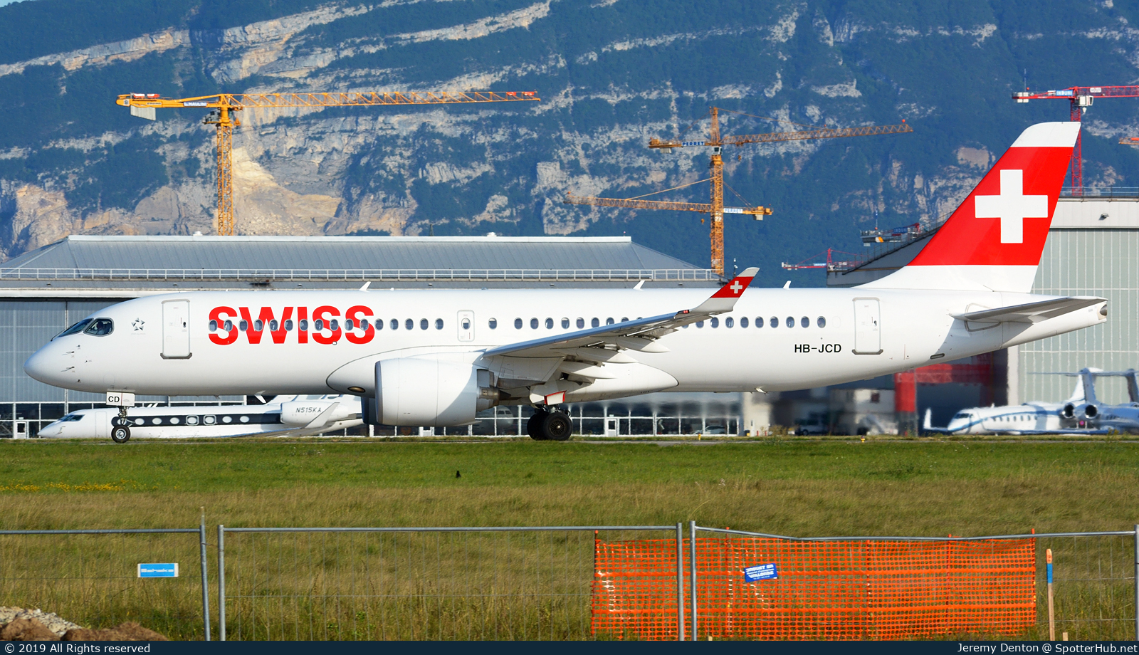 Photo of HB-JCD - Airbus A220-300 operated by Swiss International Air Lines