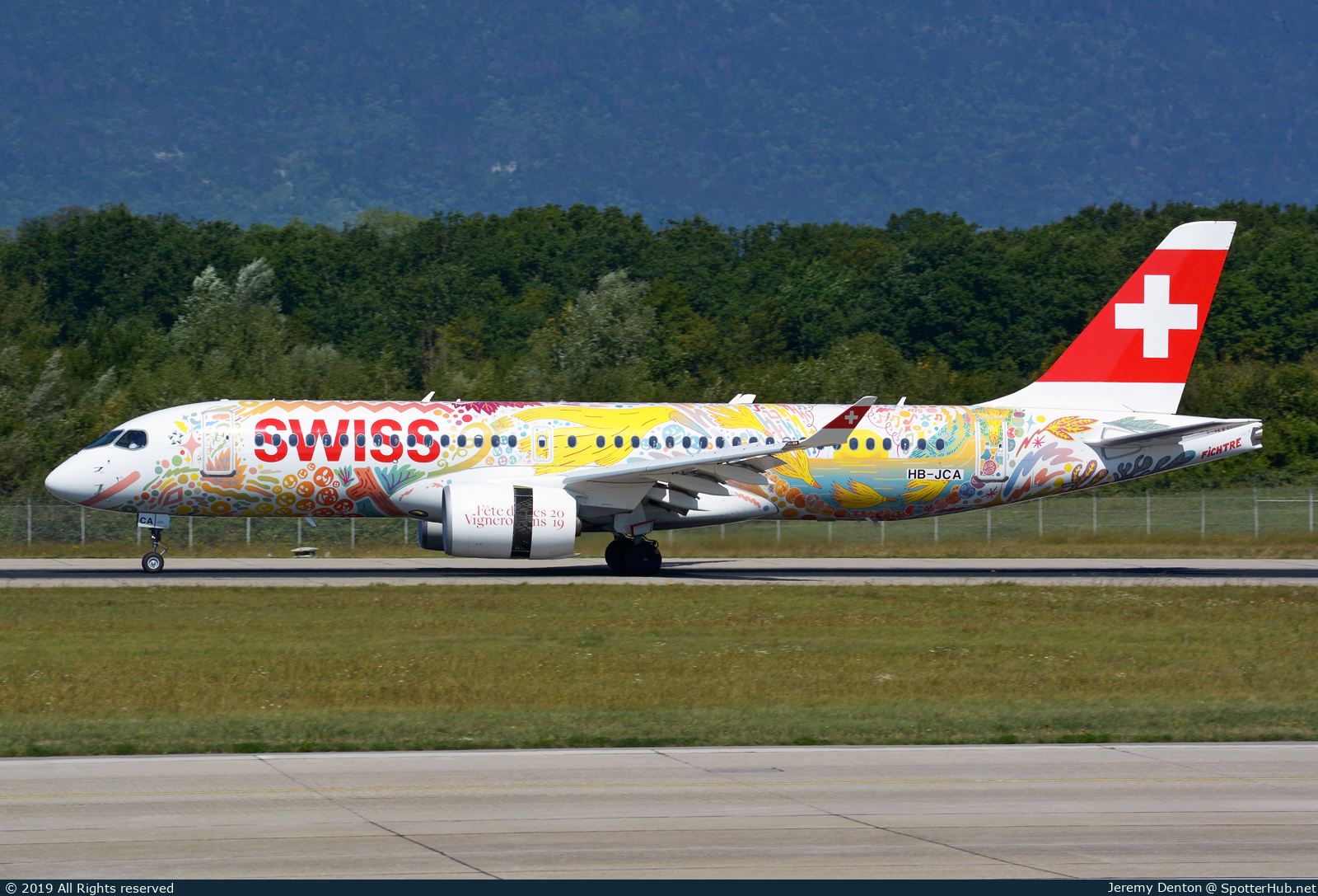Photo of HB-JCA - Airbus A220-300 operated by Swiss International Air Lines