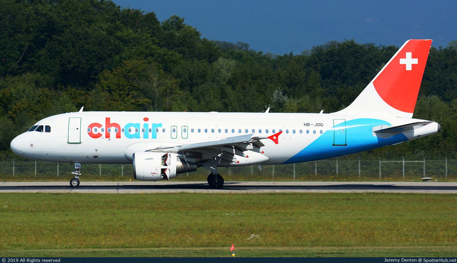 Photo of HB-JOG - Airbus A319-112 operated by Chair Airlines