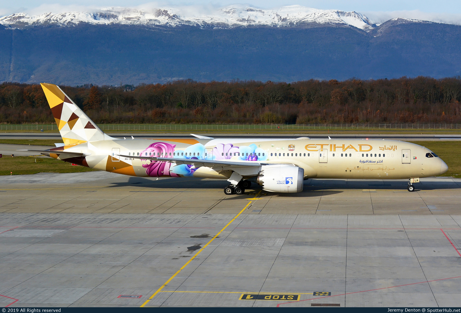 Photo of A6-BLA - Boeing 787-9 Dreamliner operated by Etihad Airways
