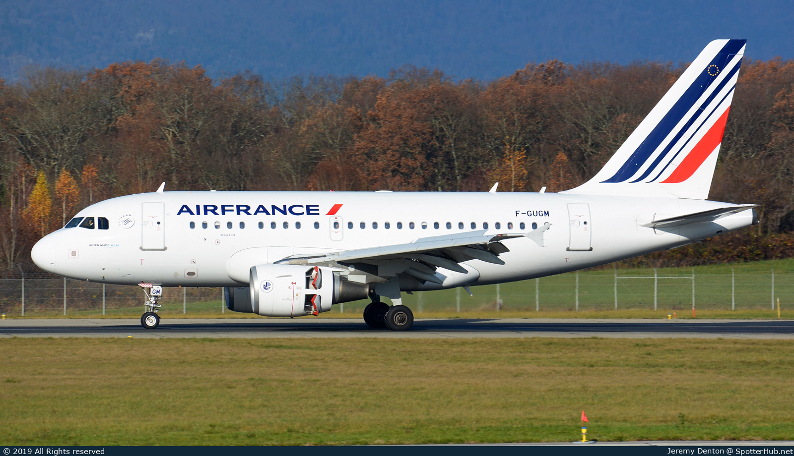 Photo of F-GUGM - Airbus A318-111 operated by Air France