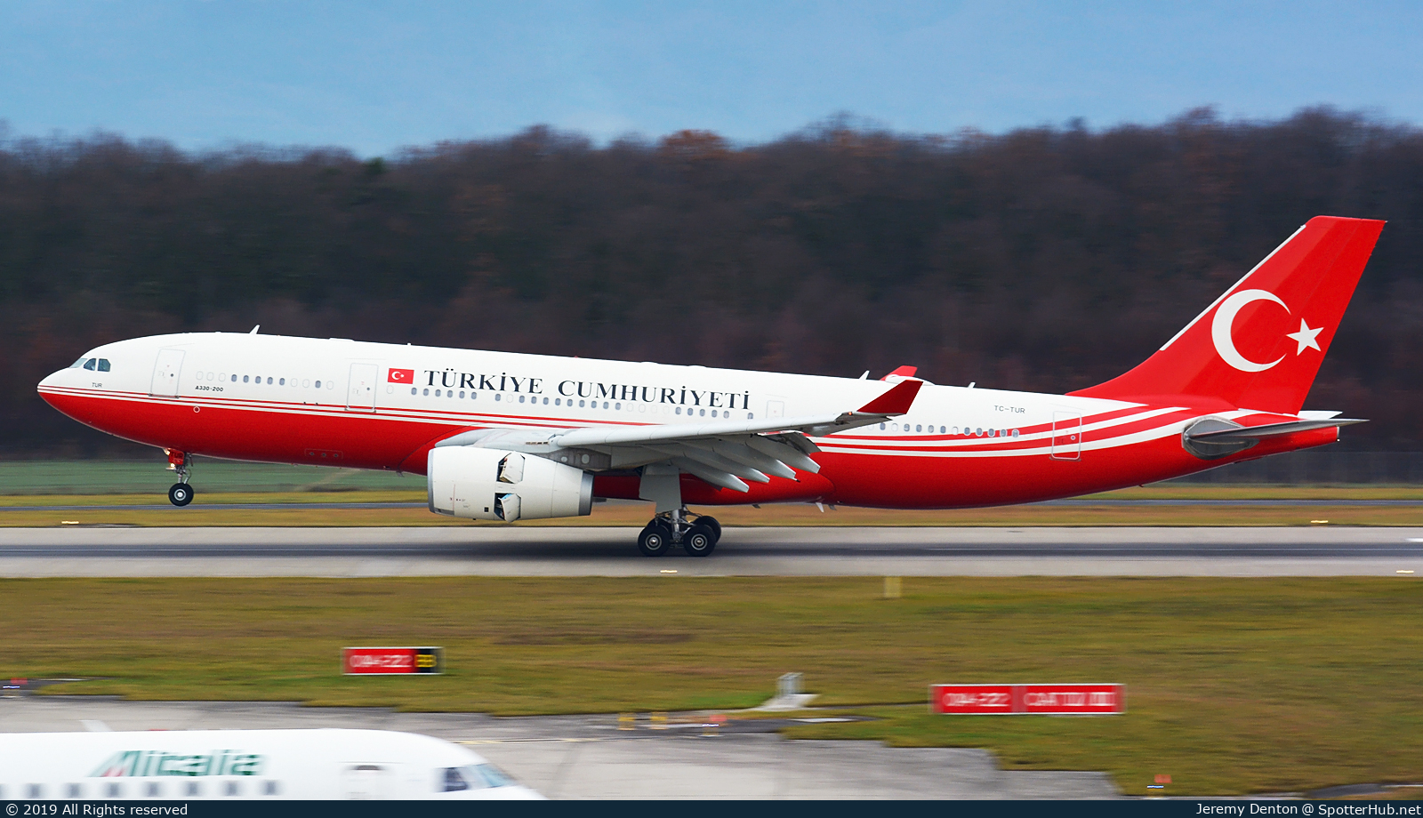 Photo of TC-TUR - Airbus A330-243(CJ) operated by Government of Türkiye