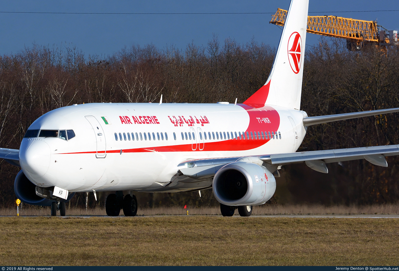 Photo of 7T-VKR - Boeing 737-8D6 operated by Air Algérie